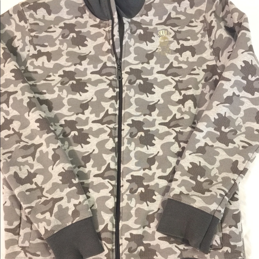 Zara Jacket Kids Zip Up Camo